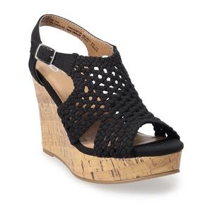 So Taffy Wedge Sandal